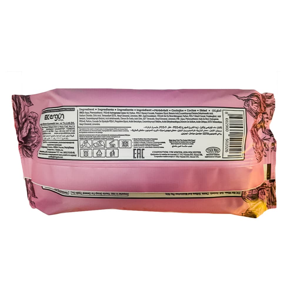 Toallitas húmedas con aroma a romance Doxa (4 x 120 U) - Miniatura 3