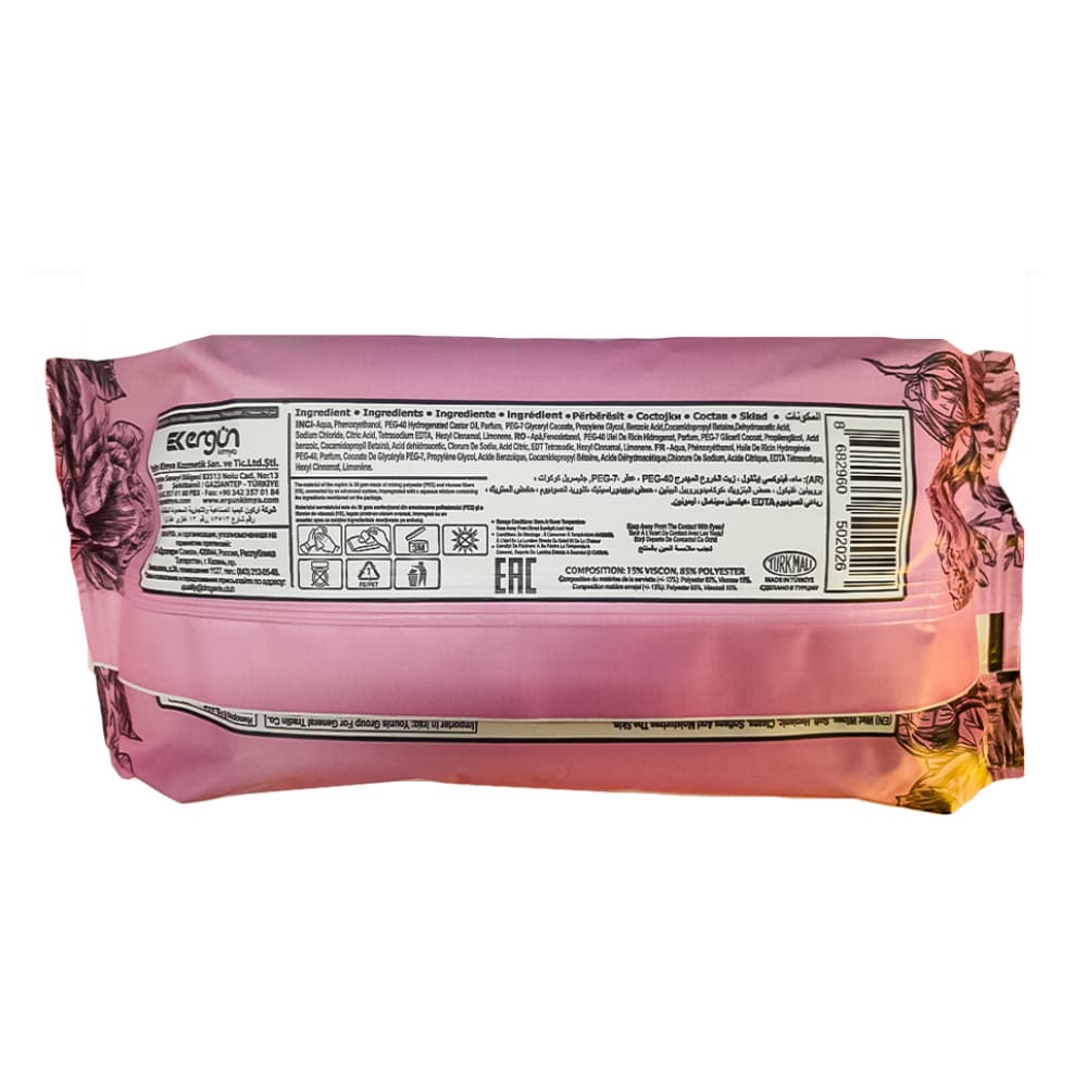 Toallitas húmedas con aroma a romance Doxa (5 x 120 U) - Miniatura 2