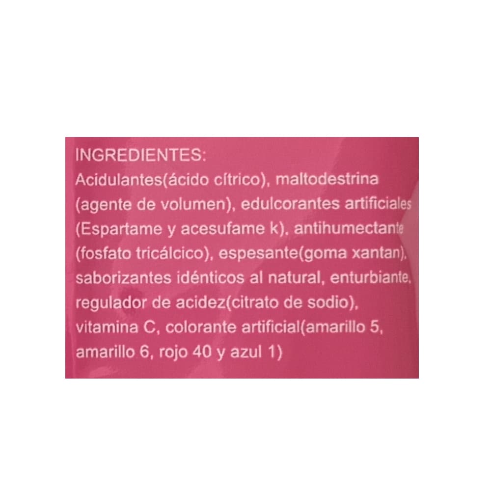 Refresco instantáneo sabor manzana El Frutal (45 g / 1.58 oz) - Miniatura 3