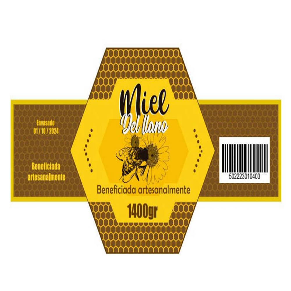 Miel Del llano (1.4 kg / 3.08 lb) - Miniatura 2