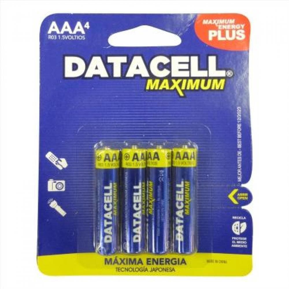 Batería AAA Datacell (4 U) - Imagen 1