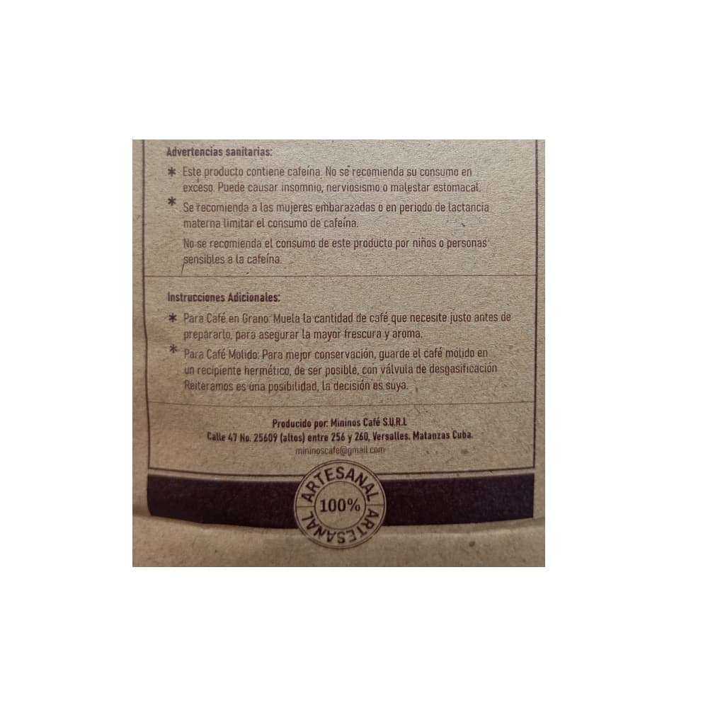 Café tostado molido Mininos (284 g / 10 oz) - Miniatura 3