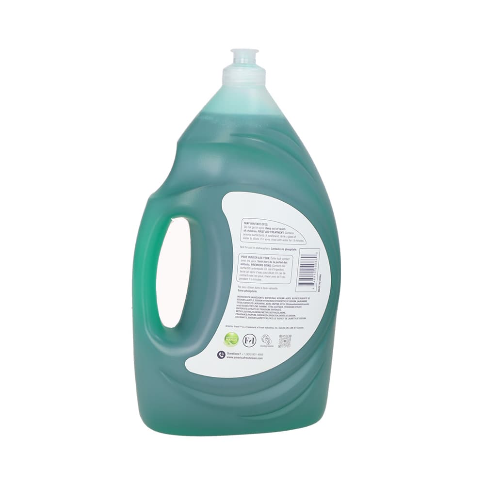 Detergente lavavajillas verde fragancia lima America Fresh (1.76 L) - Miniatura 2