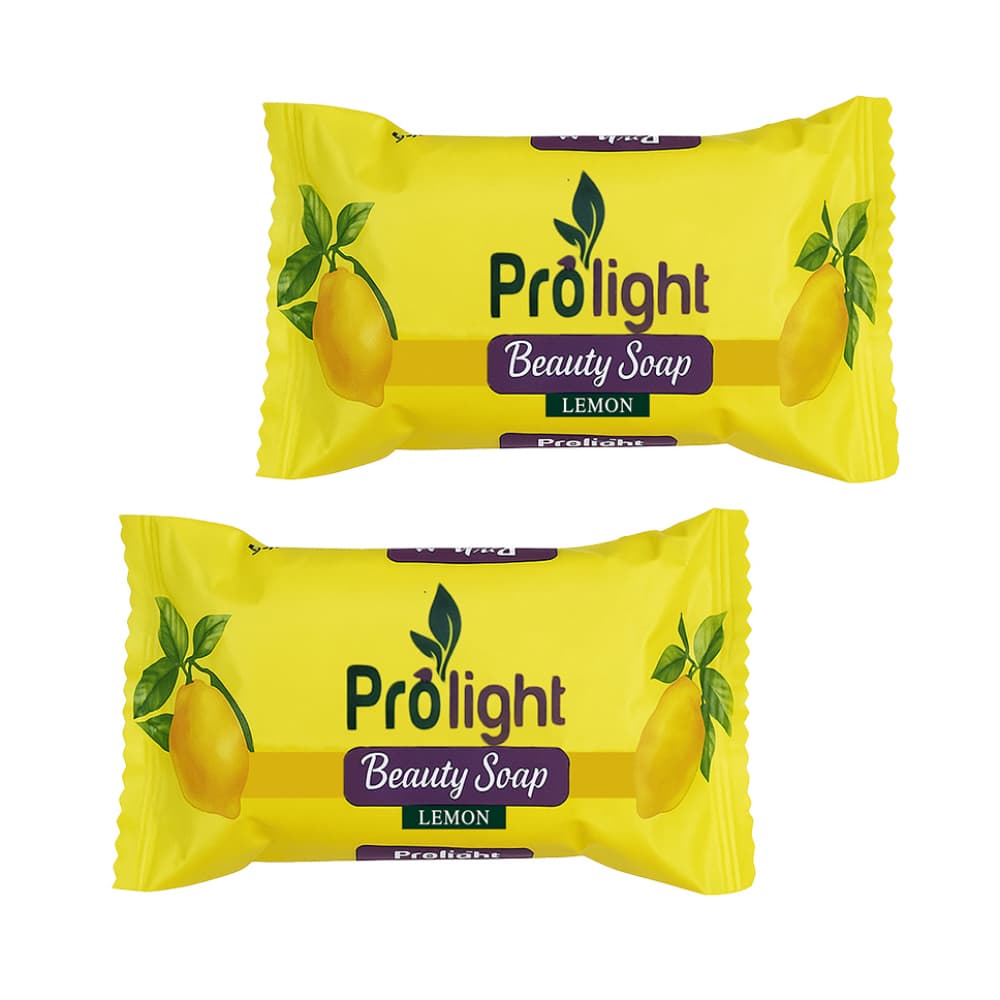 Jabón de belleza con fragancia a limón Prolight (2 x 100 g / 3.52 oz) - Imagen 1