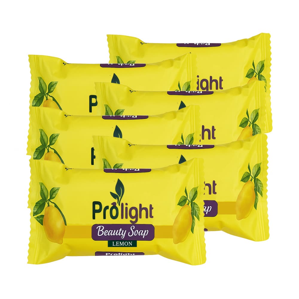 Jabón de belleza con fragancia a limón Prolight (6 x 100 g / 3.52 oz) - Imagen 1