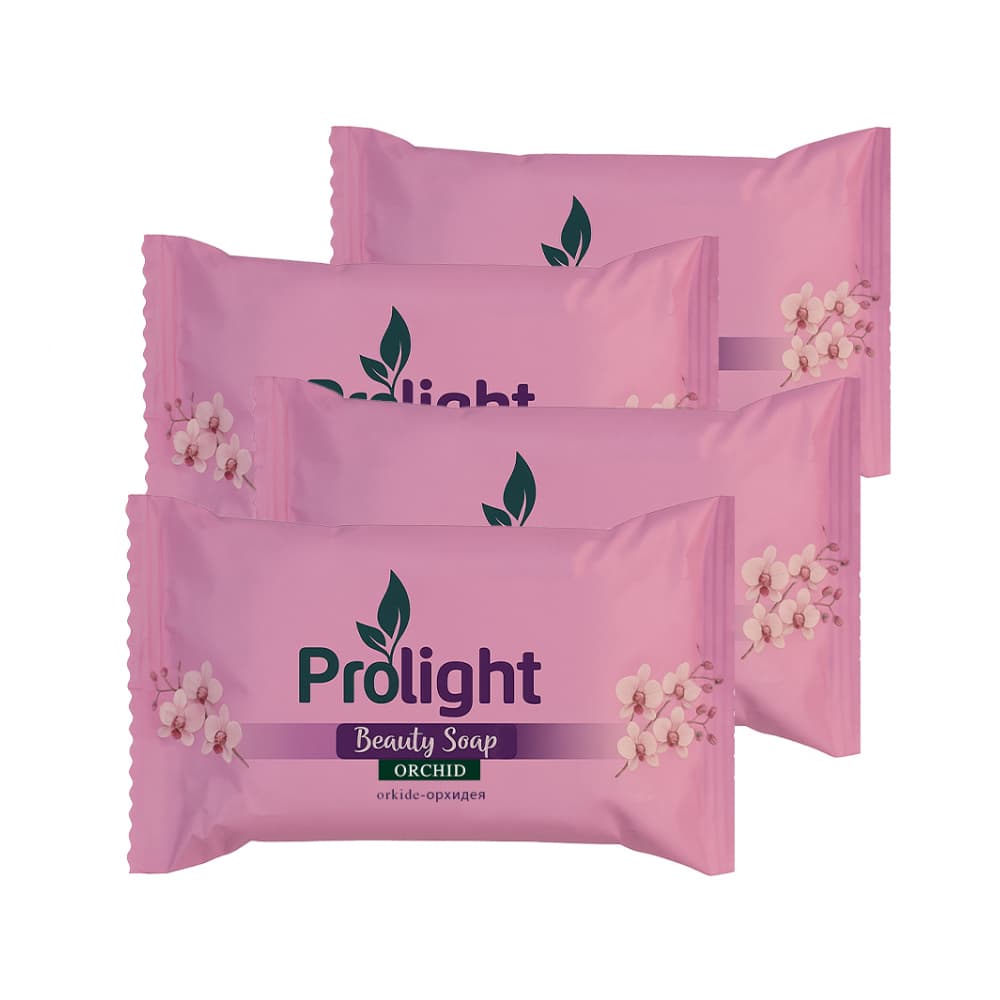Jabón de belleza con fragancia a orquídea Prolight (4 x 100 g / 3.52 oz) - Imagen 1