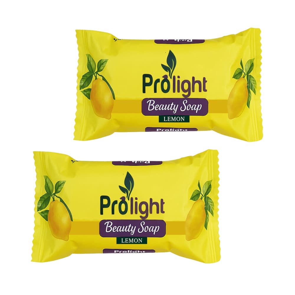 Jabón de belleza con fragancia a limón Prolight (2 x 100 g / 3.52 oz) - Imagen 1