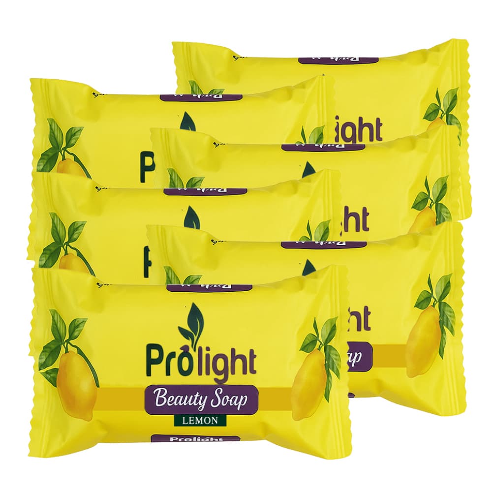 Jabón de belleza con fragancia a limón Prolight (6 x 100 g / 3.52 oz) - Imagen 1