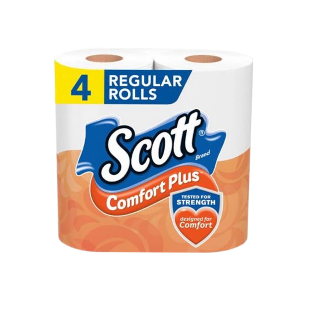 Papel sanitario doméstico Scott Brand (4 U) - Imagen 1