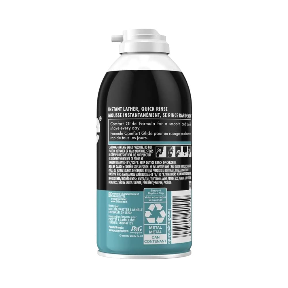 Espuma de afeitar para pieles sensibles Gillette (311 g / 11 oz) - Miniatura 2