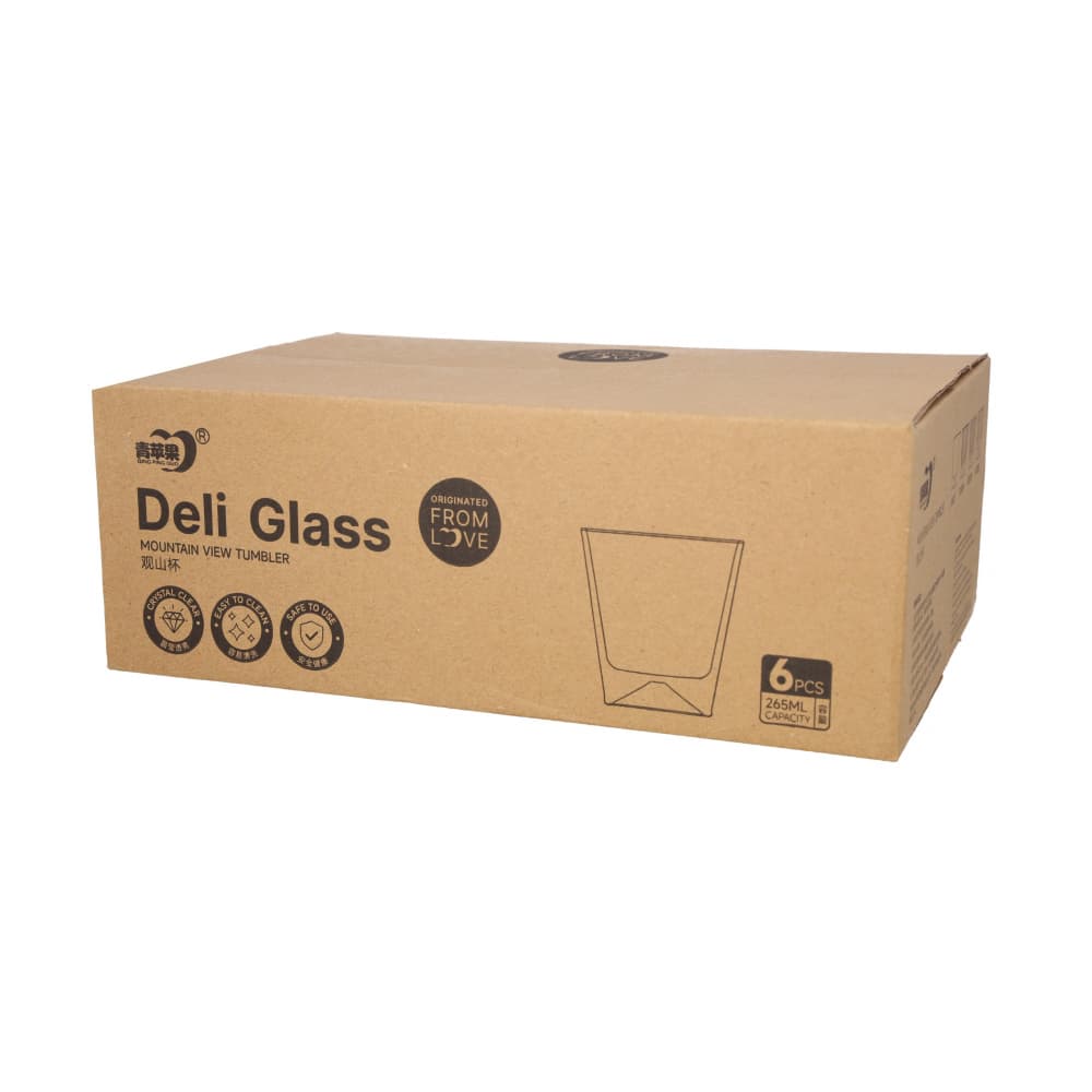 Juego de vasos de cristal para whisky Qing Ping Guo (6 U) - Miniatura 2