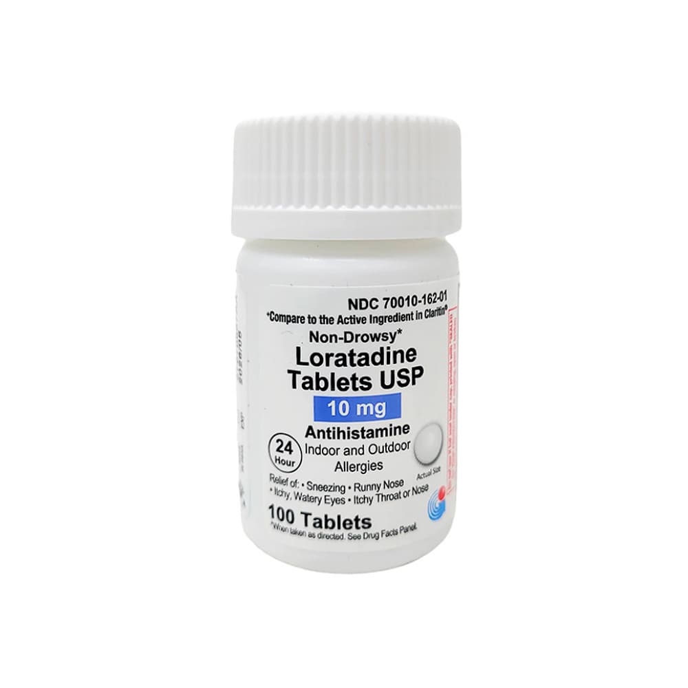 Loratadina 10 mg (100 tabletas) - Imagen 1