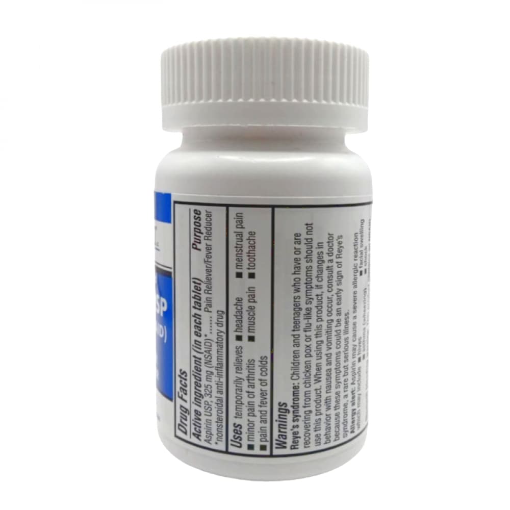 Aspirina. Ácido acetilsalicílico 325 mg Reliable-1 (100 tabletas) - Miniatura 2