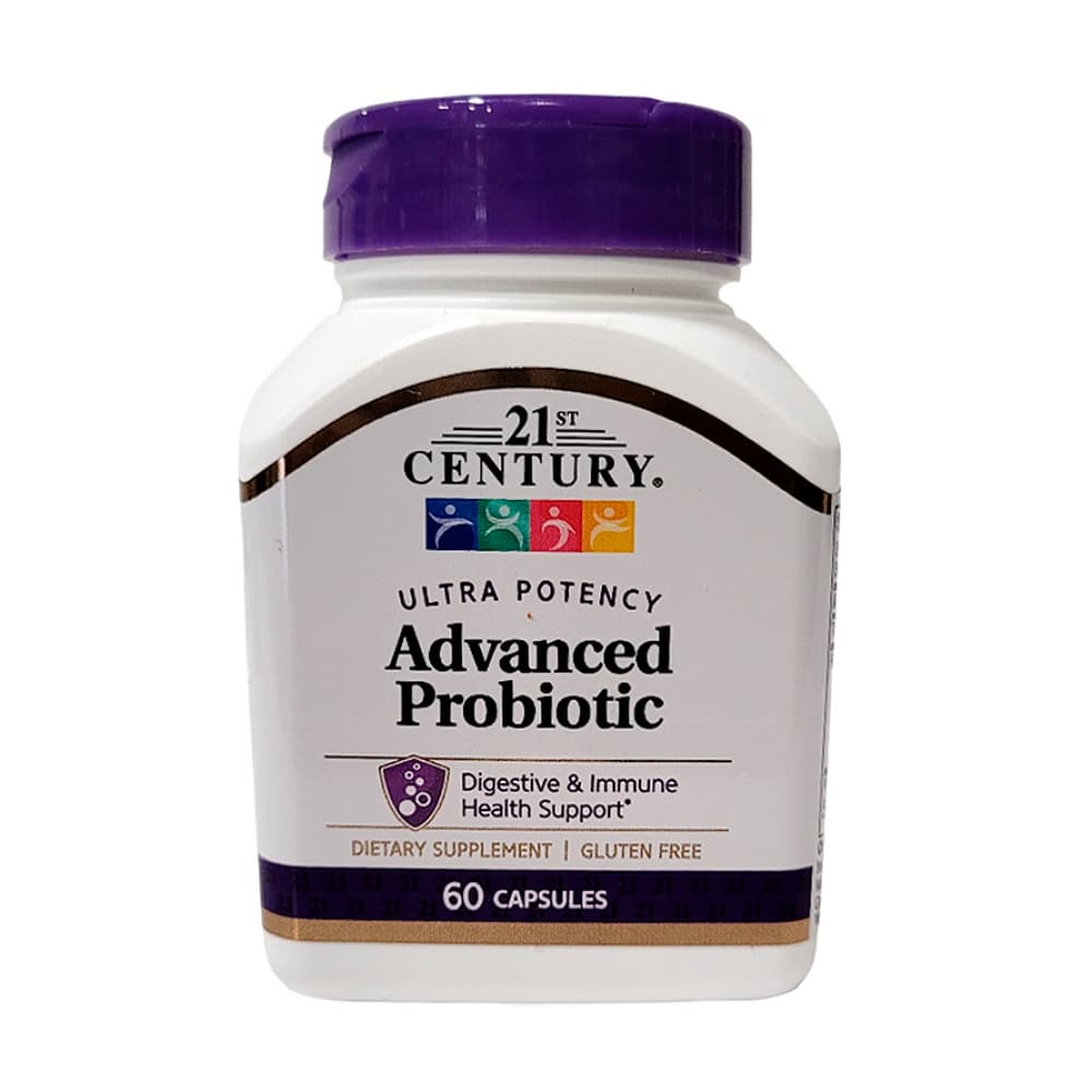 Probiótico avanzado ultra potente 21st Century (60 cápsulas) - Imagen 1