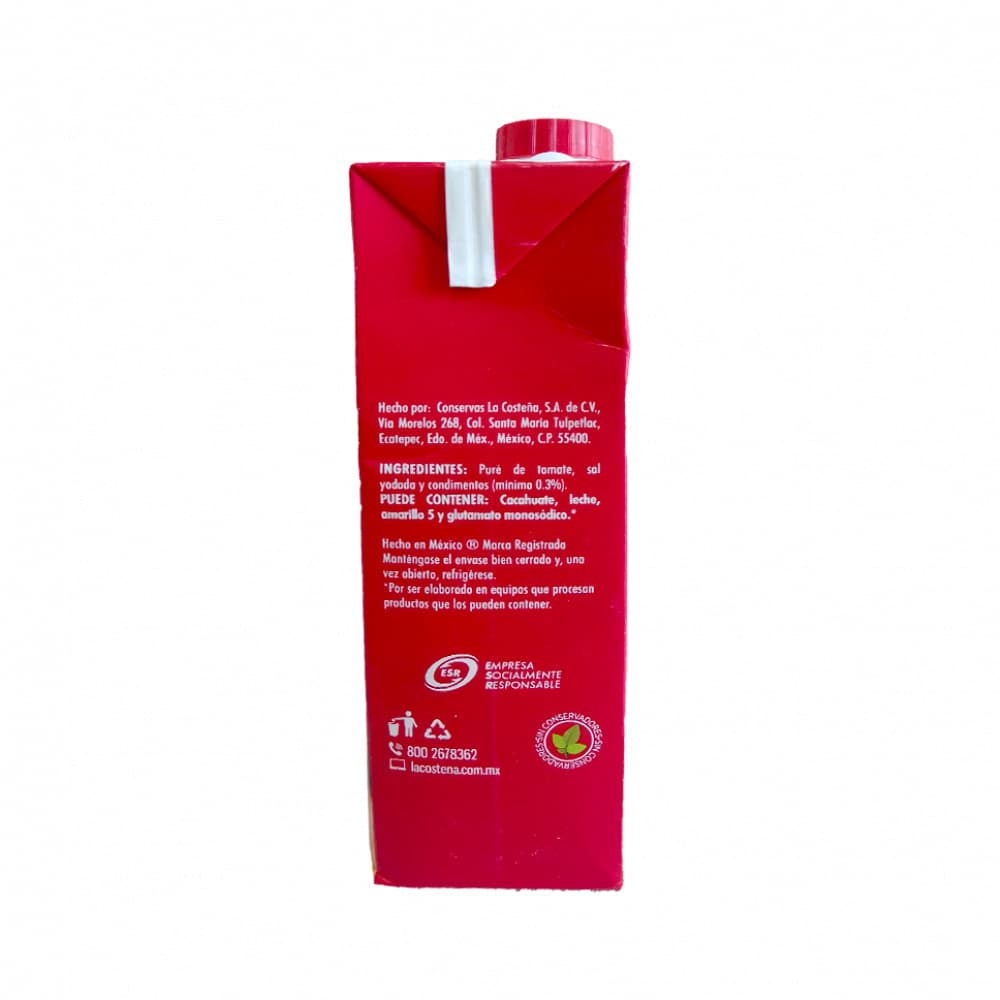 Puré de tomate condimentado La Costeña (1 kg / 2.2 lb) - Miniatura 2