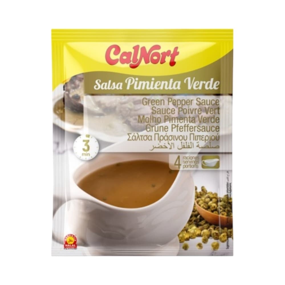 Salsa pimienta verde Calnort (50 g / 1.76 oz) - Imagen 1