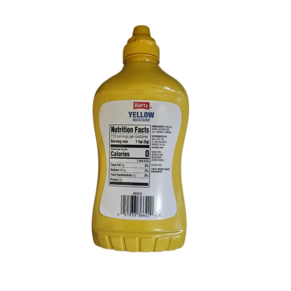 Mostaza Kurtz (567 g / 1.25 lb) - Miniatura 2