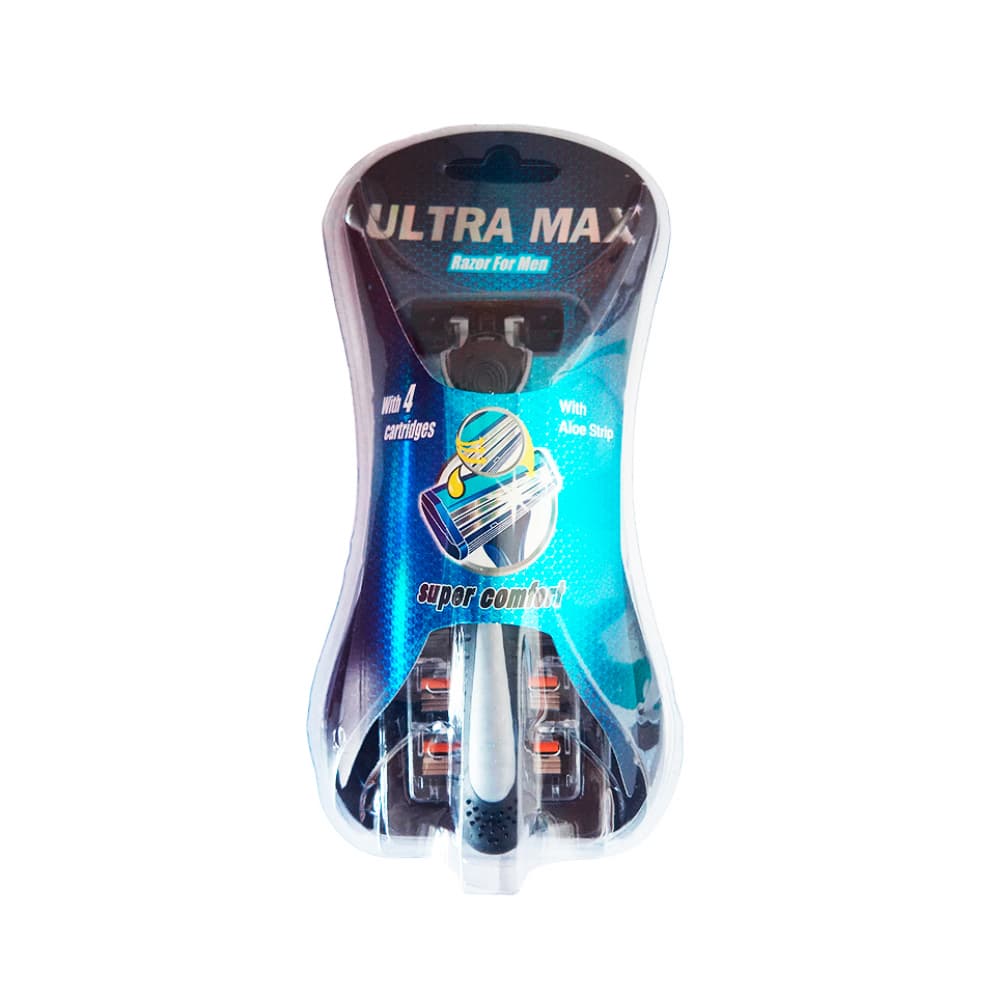 Máquina de afeitar para hombres super confort Ultra Max (4 U) - Imagen 1