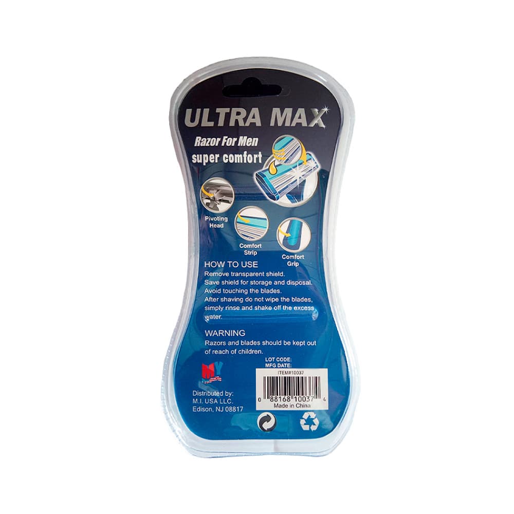 Máquina de afeitar para hombres super confort Ultra Max (4 U) - Miniatura 2