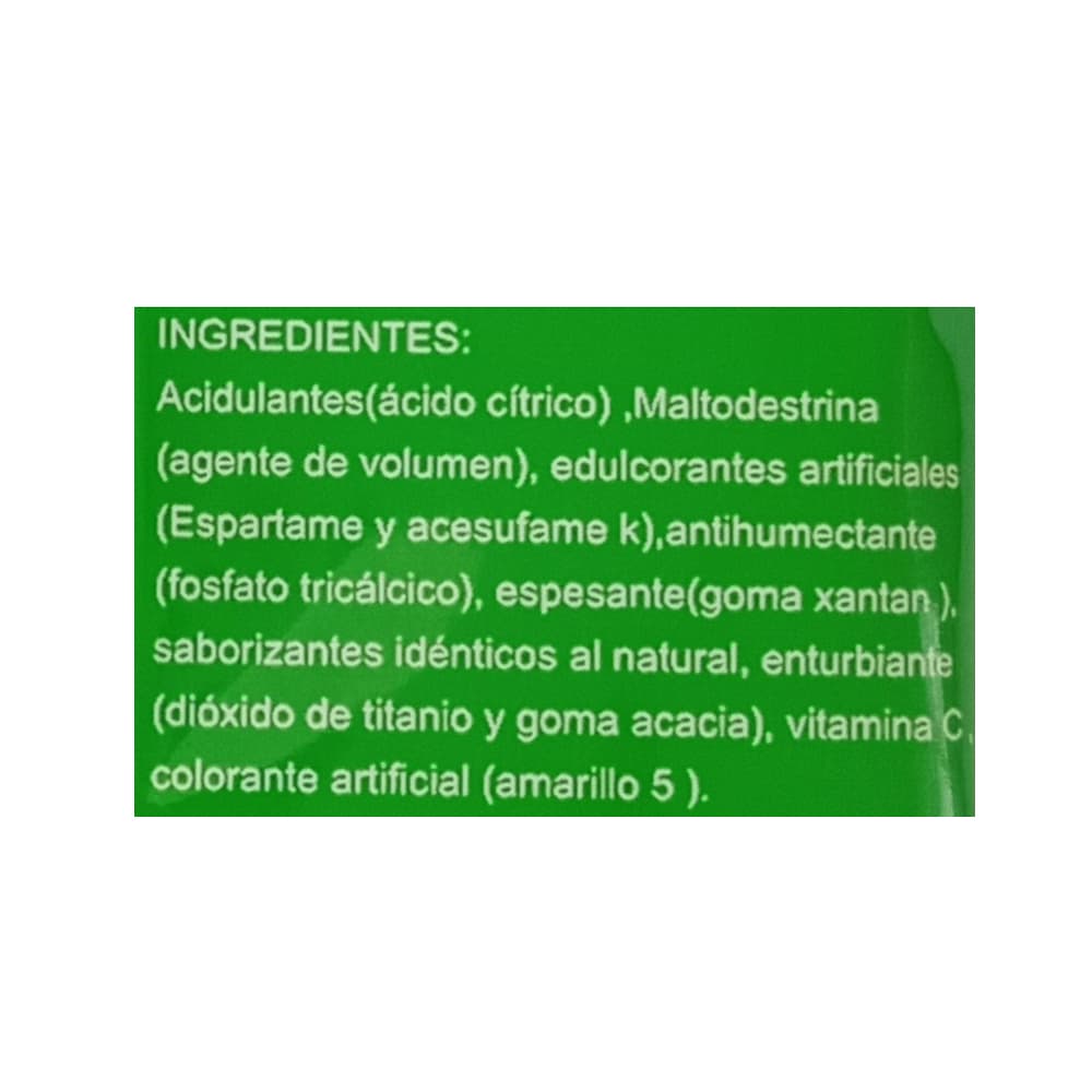 Refresco instantáneo sabor limón El Frutal (45 g / 1.58 oz) - Miniatura 3