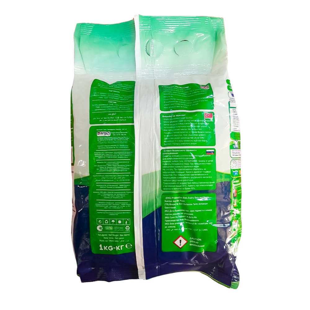 Detergente en polvo para ropa Universal Prodoxa (3 x 1 kg / 2.2 lb) - Miniatura 2