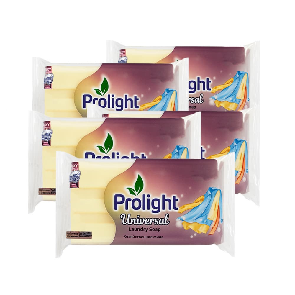 Jabón de lavar con enzimas Prolight (5 x 200 g / 7.05 oz) - Imagen 1