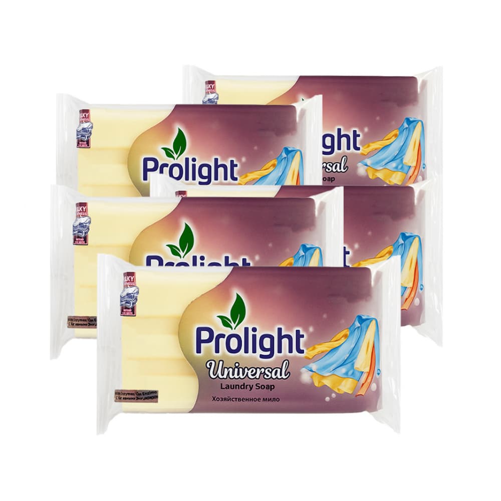Jabón de lavar con enzimas Prolight (5 x 200 g / 7.05 oz) - Imagen 1