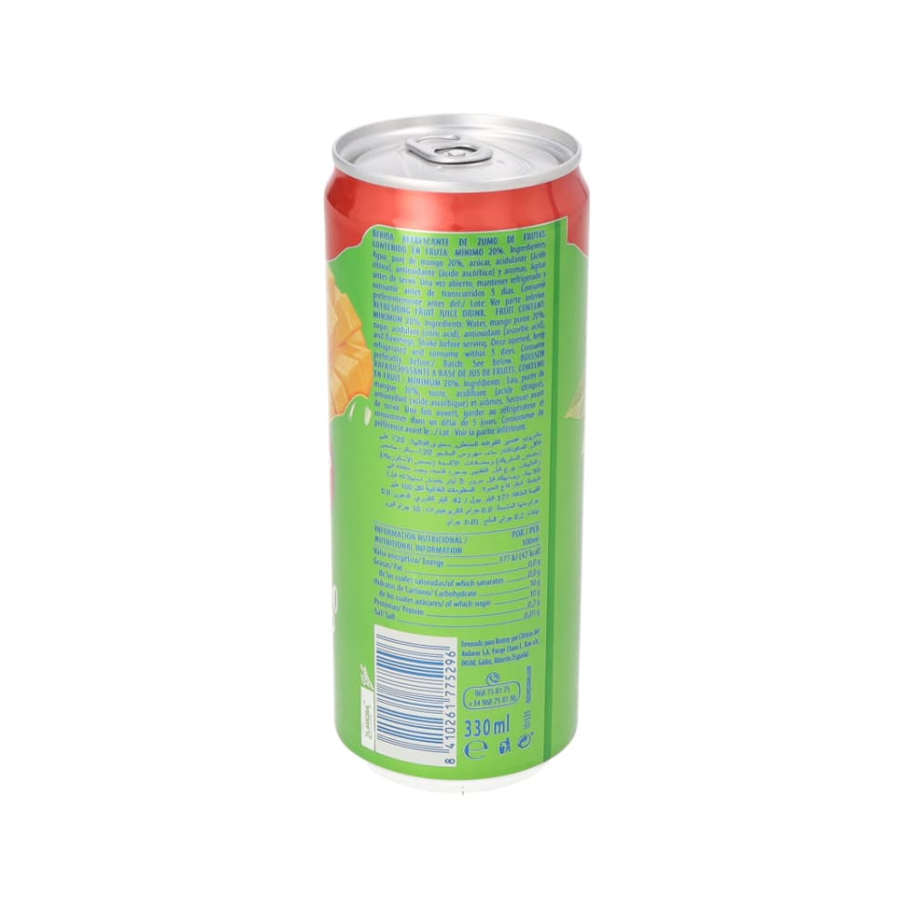 Bebida refrescante de zumo de mango Rostoy (330 ml) - Miniatura 3