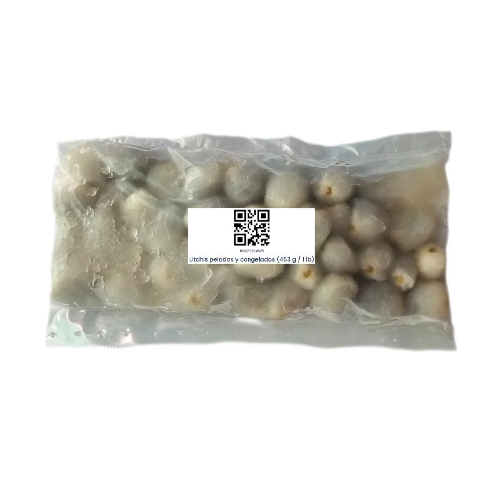 Litchis pelados y congelados La Finca (453 g / 1 lb) - Imagen 1