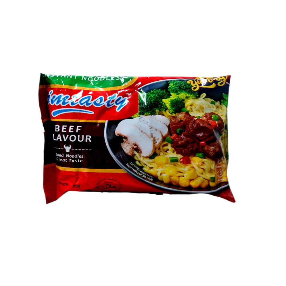 Sopa de fideos sabor a res (65 g / 2.29 oz) - Imagen 1