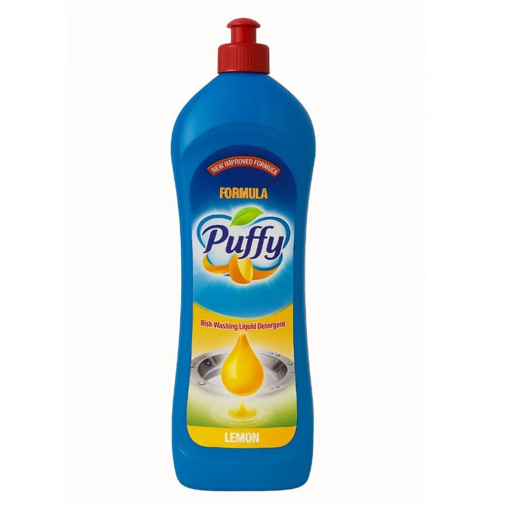 Detergente lavavajillas líquido de limón Puffy (660 g / 1.46 lb) - Imagen 1