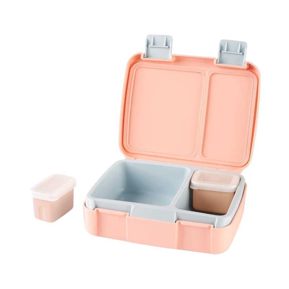 Lonchera plástica con diseño de arcoiris - Miniatura 3