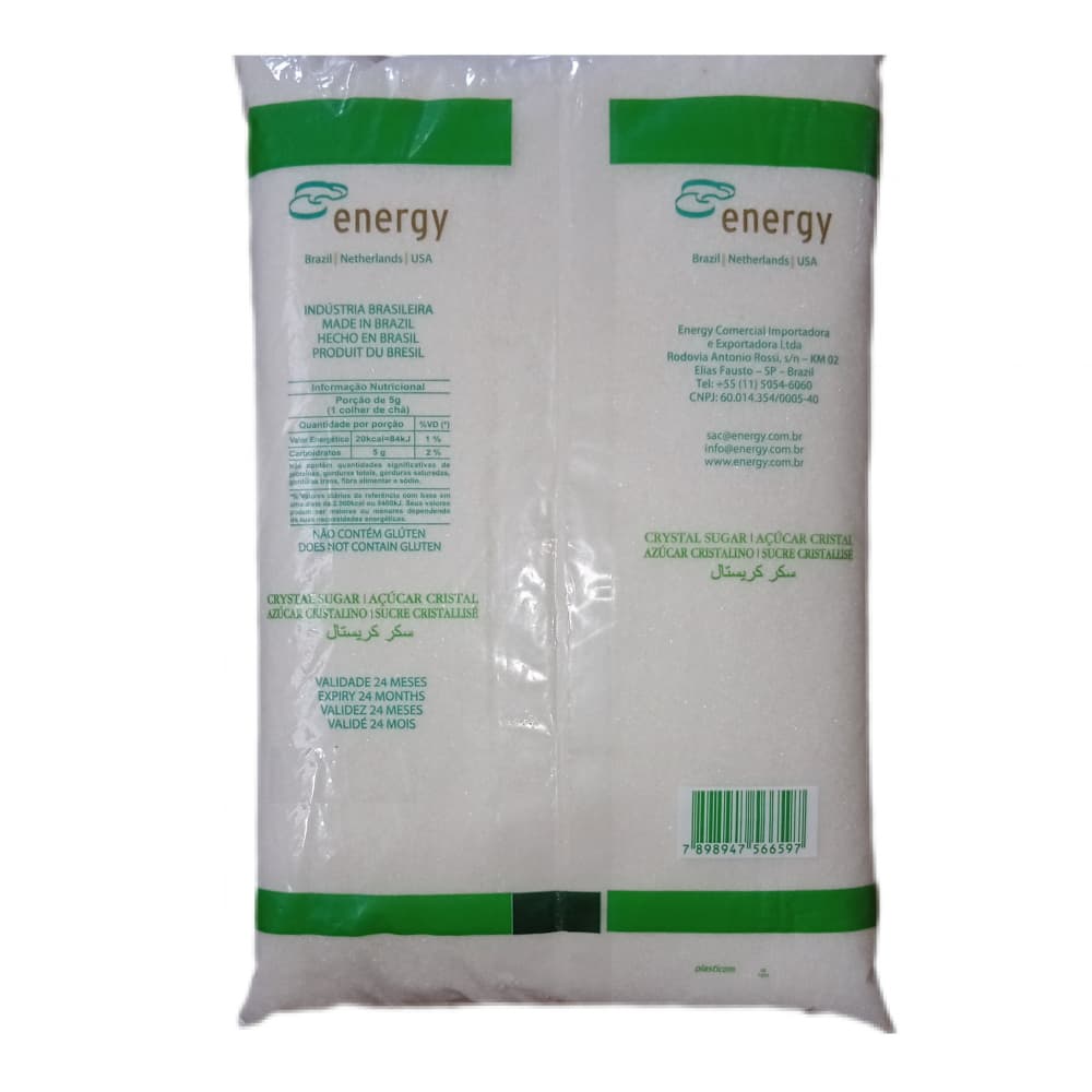Azúcar blanca Energy (2 x 2 kg / 4.4 lb) - Miniatura 3