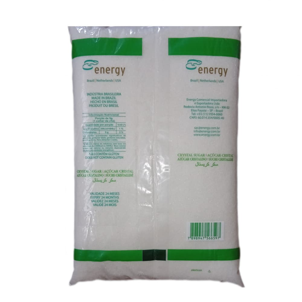 Azúcar blanca Energy (6 x 2 kg / 4.4 lb) - Miniatura 3