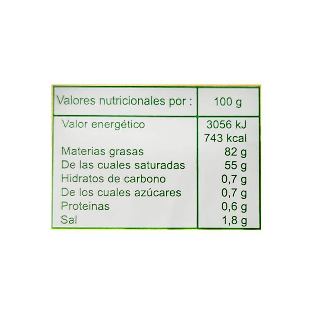 Mantequilla con sal YEYA (250 g / 8.81 oz) - Miniatura 2