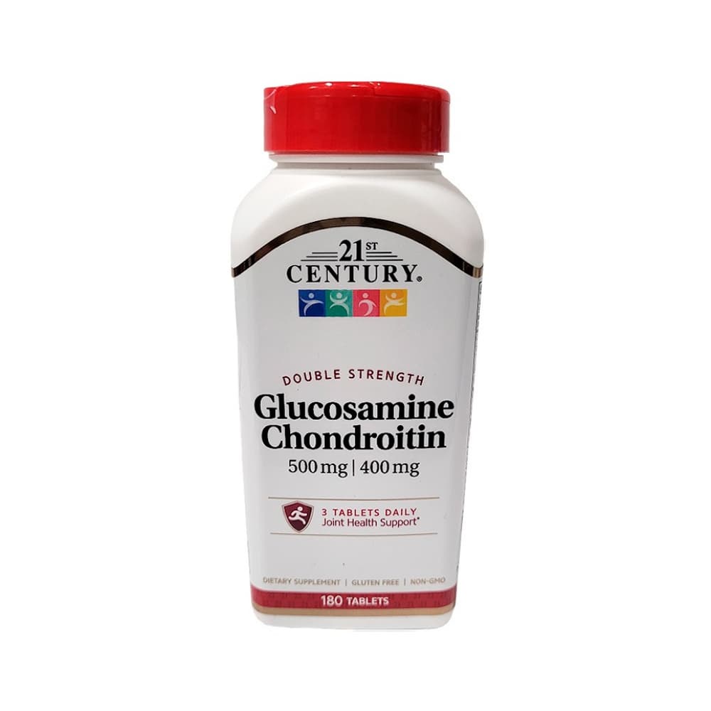 Glucosamina, con Condroitina Doble Fuerza 500 mg / 400 mg (180 tabletas) - Imagen 1