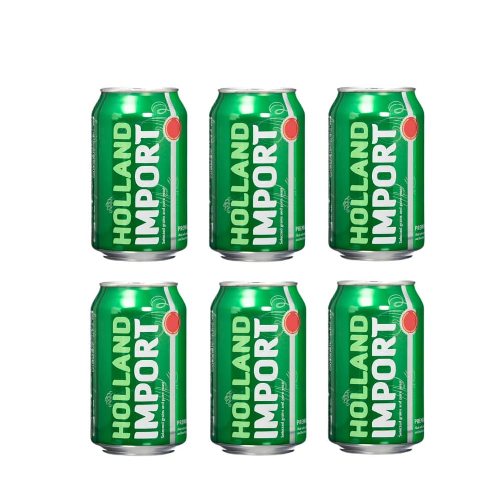 Cerveza Holland Import (6 x 330 ml) - Imagen 1