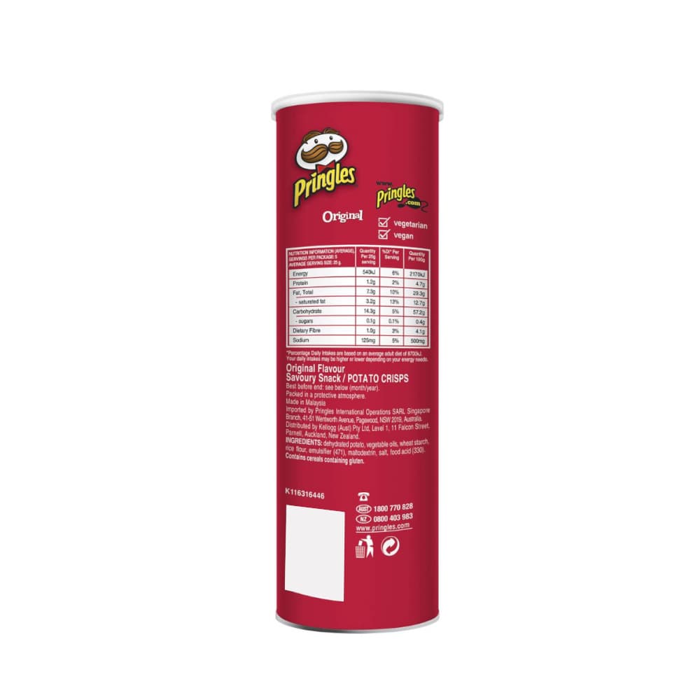 Papas sabor original Pringles (149 g / 5.2 oz) - Miniatura 2