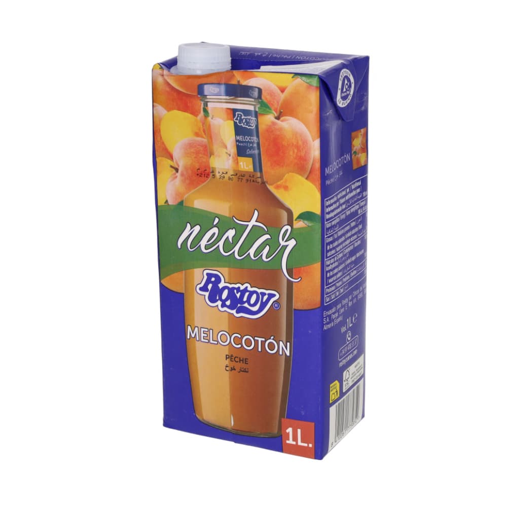 Néctar de melocotón Rostoy (1 L) - Imagen 1