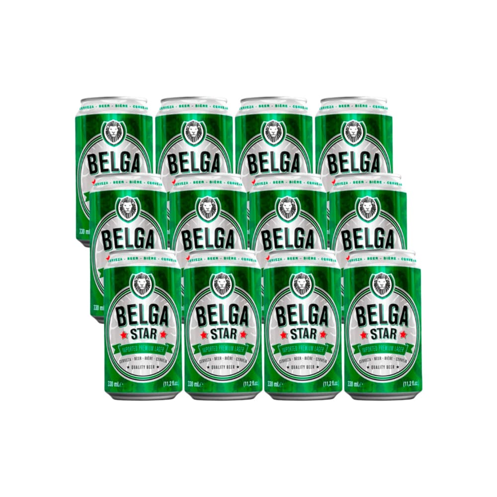 Cerveza Premium Belga Star (12 X 330 ml) - Imagen 1