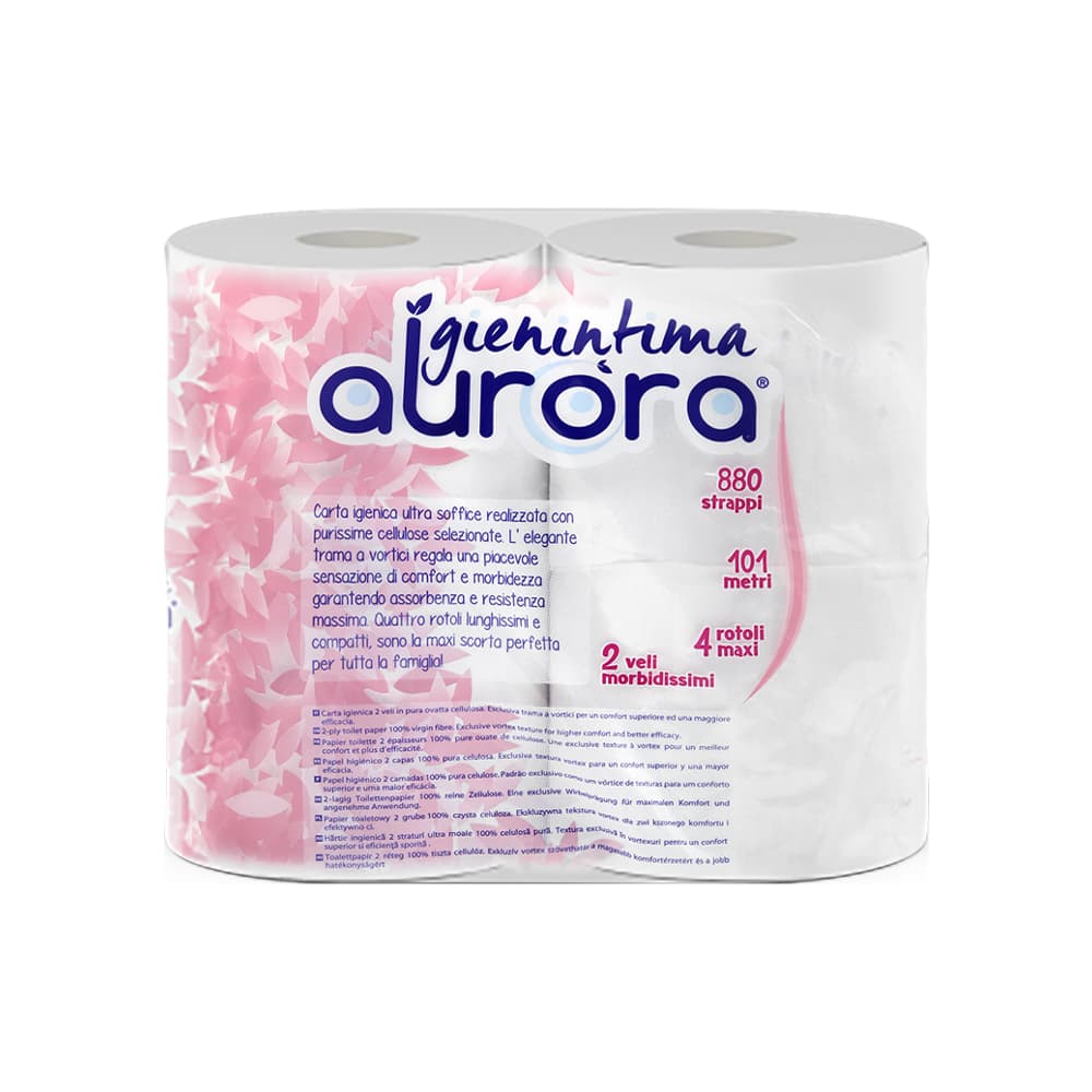 Papel higiénico doble capa Aurora (4 U) - Miniatura 2