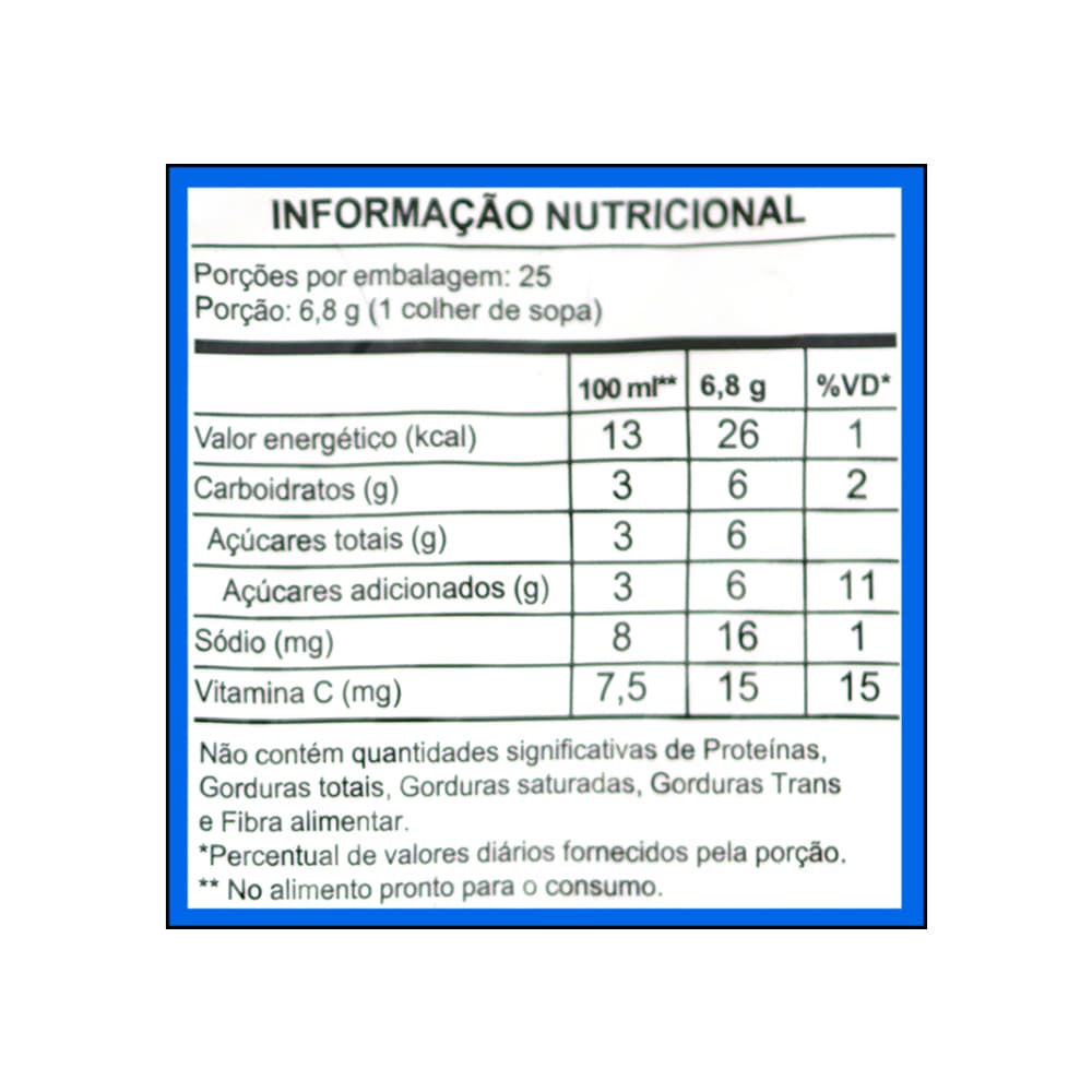 Refresco instantáneo sabor coctel de frutas Apti (170 g / 6 oz) - Miniatura 4