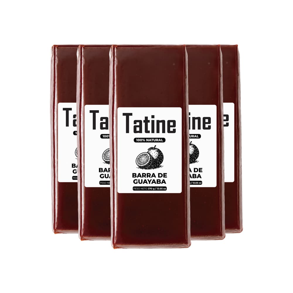 Barra de guayaba Tatine (5 x 370 g / 13.05 oz) - Miniatura 1