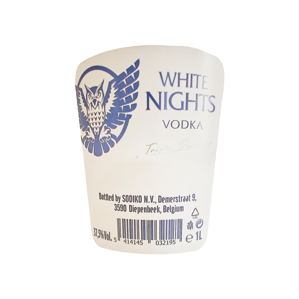 Vodka 37.5 % vol White Nights (1 L) - Miniatura 4