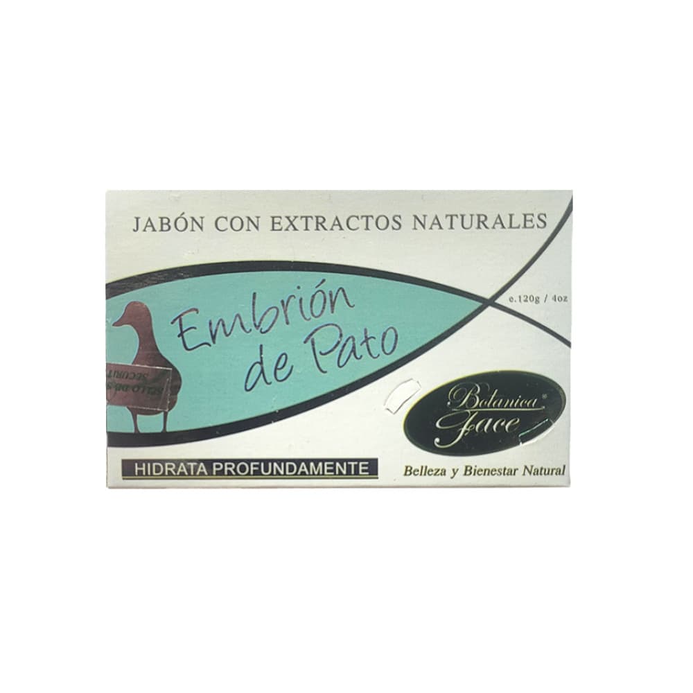 Jabón con extracto natural embrión de pato Botánica Face (120 g / 4 oz) - Imagen 1