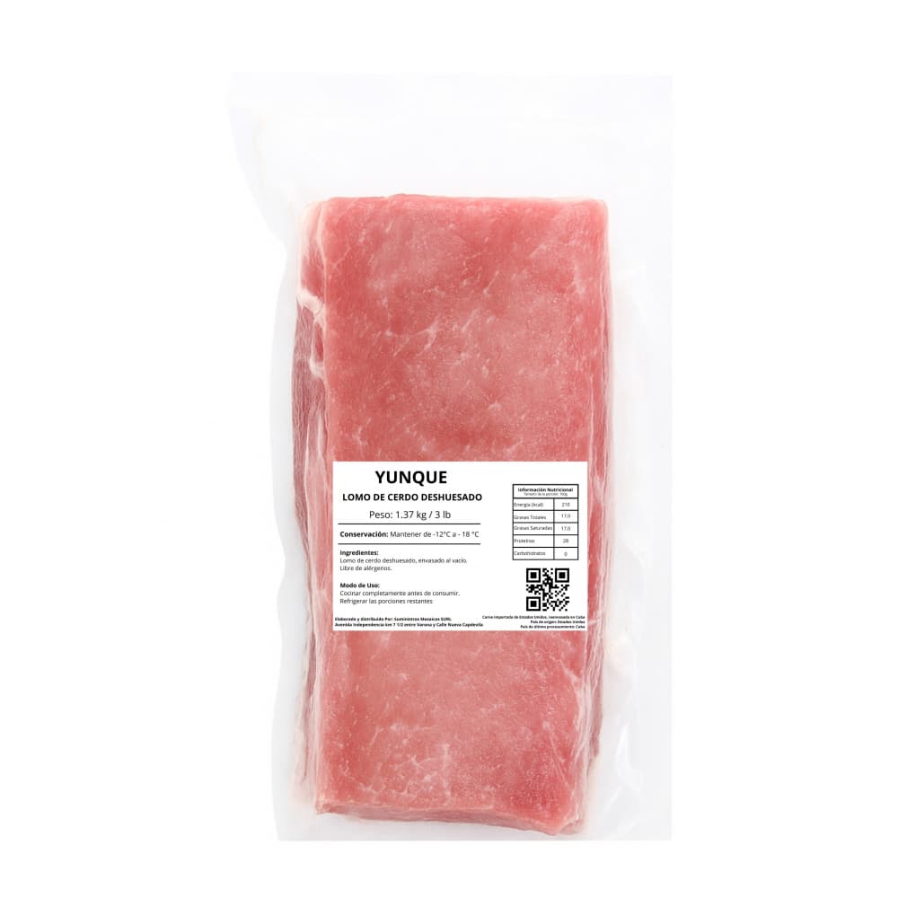 Lomo de cerdo deshuesado Yunque (1.37 kg / 3 lb) - Miniatura 2