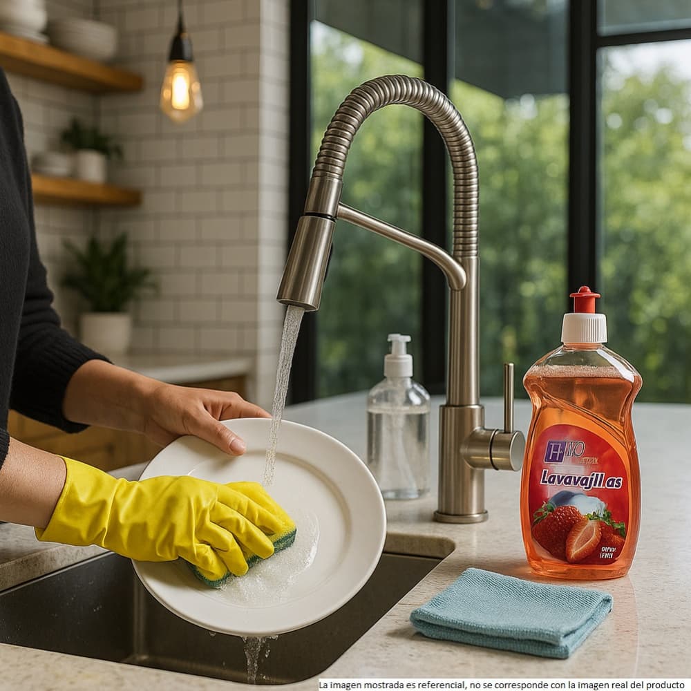 Lavavajilla fragancia fresa Rf100 (500 ml) - Miniatura 4