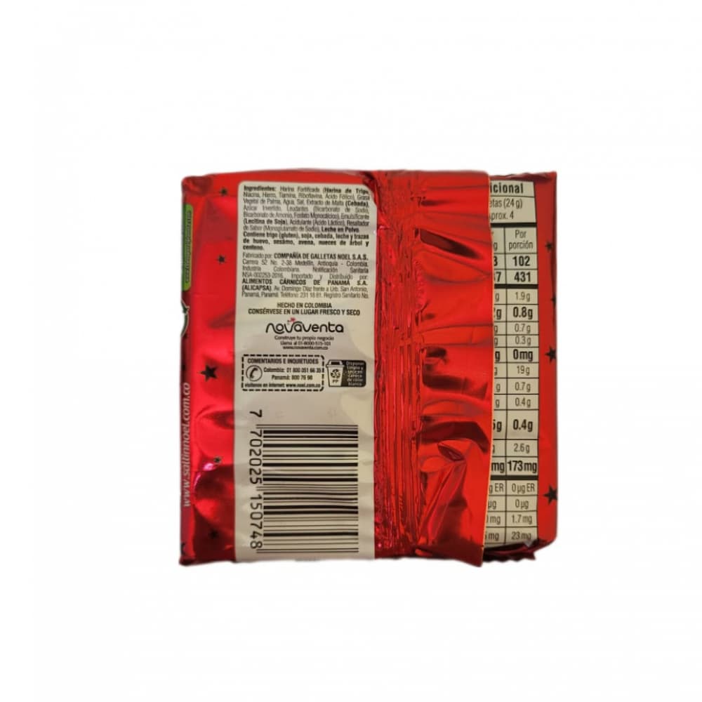 Galletas saladas tradicional Saltín Noel (6 x 102 g / 3.6 oz) - Miniatura 2