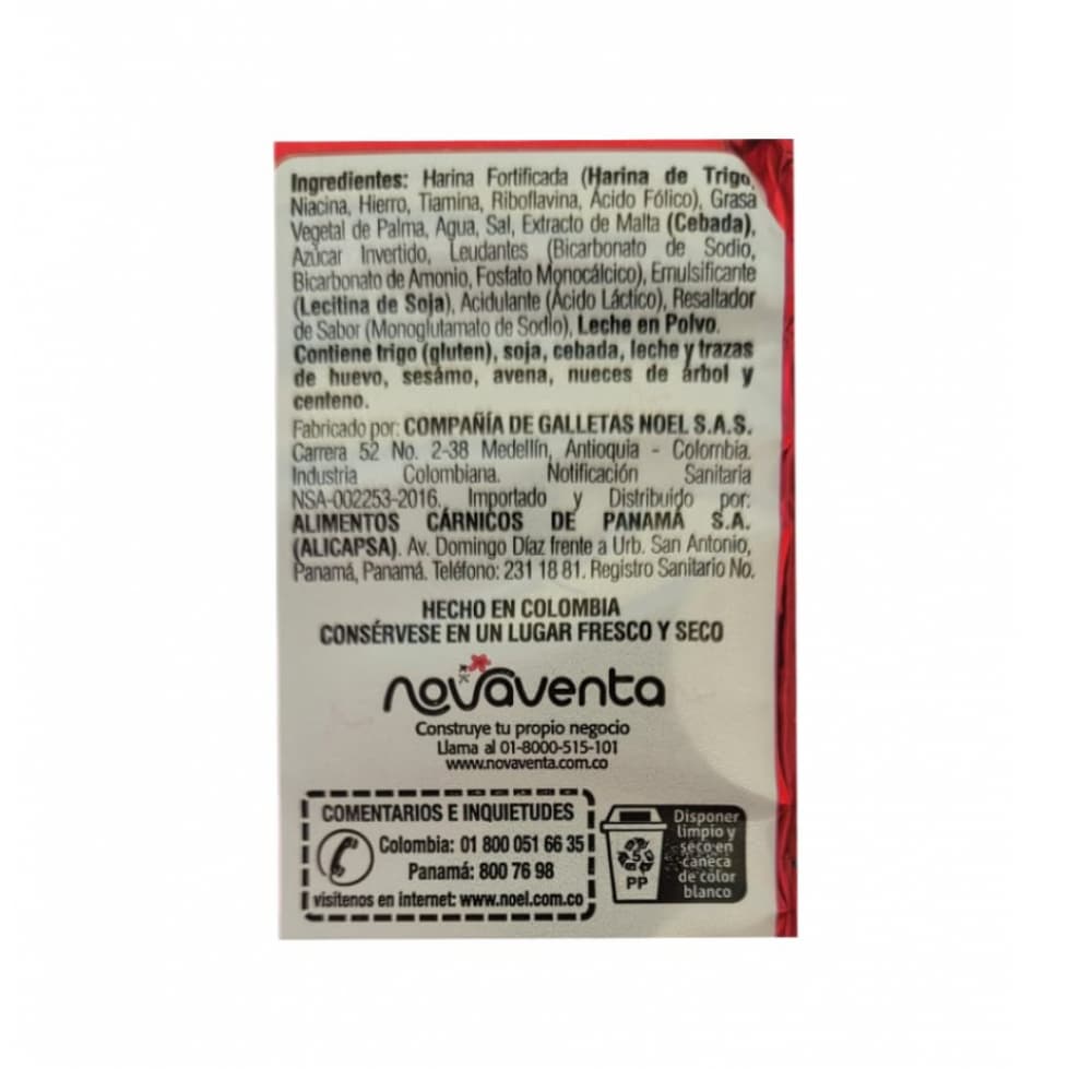 Galletas saladas tradicional Saltín Noel (6 x 102 g / 3.6 oz) - Miniatura 3