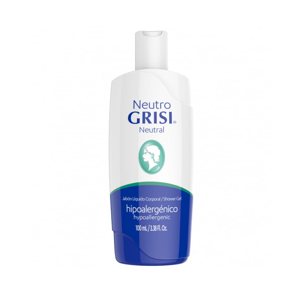 Jabón líquido corporal Grisi Neutro (100 ml / 3.38 fl oz) - Imagen 1